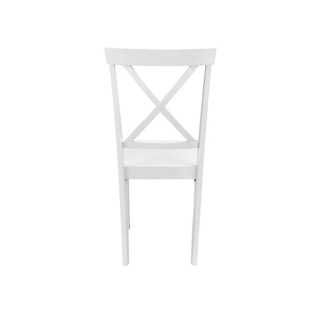Pack 2 Sillas Comedor Lisa Madera Blanca