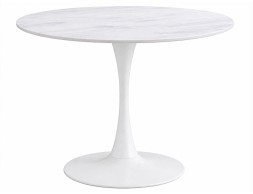 Mesa Comedor Redonda Blanca