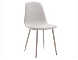 Silla Comedor Tela Beige