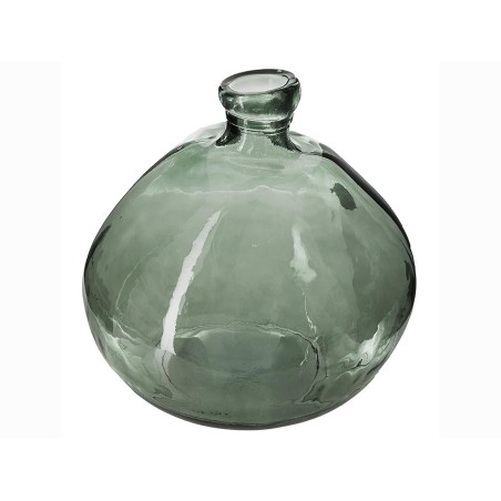 Jarrón Cristal Reciclado Uly Caqui