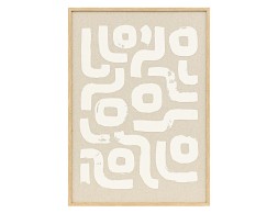 Cuadro Disa 3d Beige