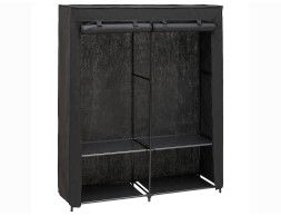 Armario De Tela Dressy Doble Negre
