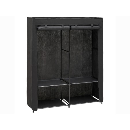 Armario De Tela Dressy Doble Negre