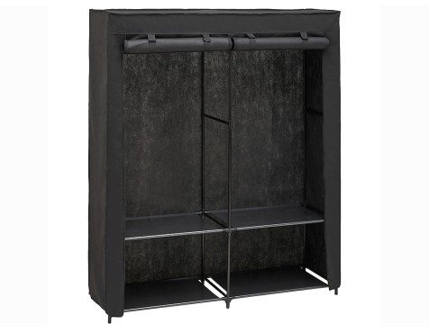 Armario De Tela Dressy Doble Negre