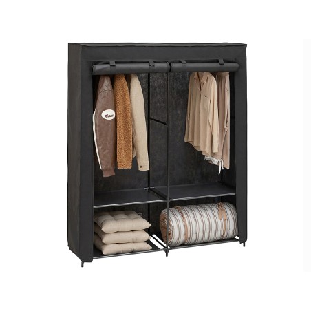 Armario De Tela Dressy Doble Negre