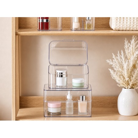 Juego 4 Organizadores Baño Transparentes
