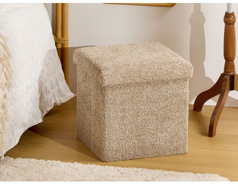 Puf Plegable Soana Beige