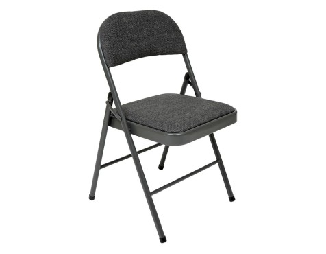 Cadira Plegable Flexy Tela Gris
