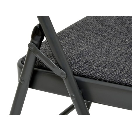 Cadira Plegable Flexy Tela Gris