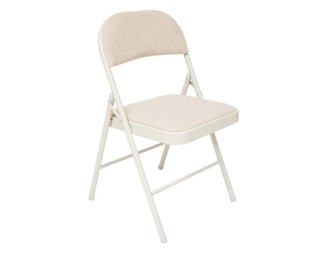 Cadira Plegable Flexy Tela Beix