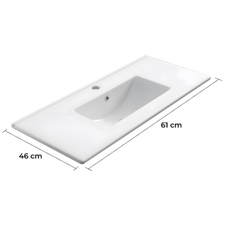 Lavabo Cerámic Florencia Blanco