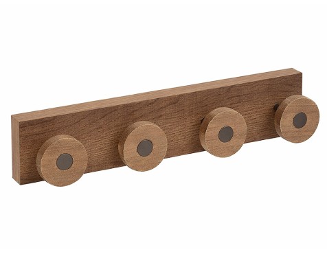 Colgador De Pared Côme 4 Perchas