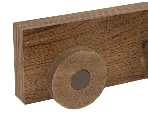 Colgador De Pared Côme 4 Perchas