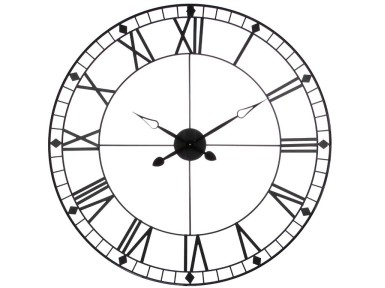 RELOJ METÁLICO VINTAGE NEGRO