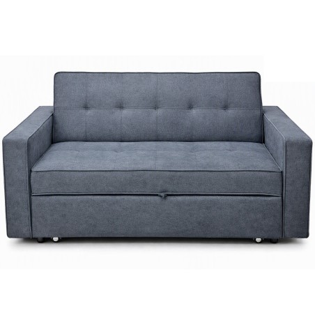 Sofá Cama Con Brazos Izan Gris