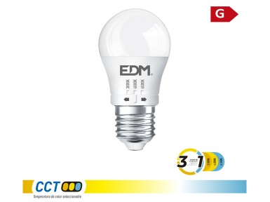 BOMBETA LED ESFÈRICA 3 CCT