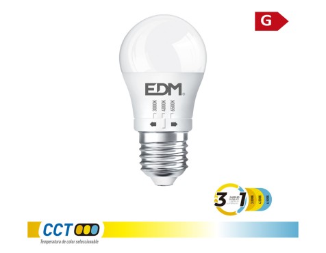 Bombilla Led Esférica 3 Cct