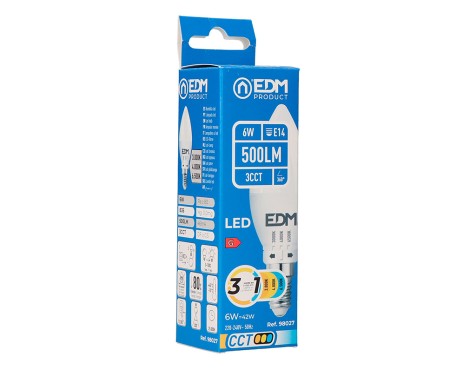 Bombeta Led Espelma 3 Cct