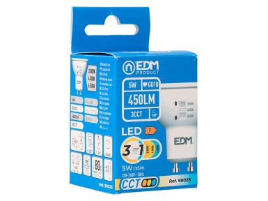 BOMBETA LED DICROICA 3 CCT