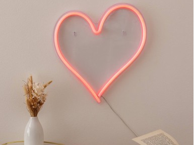 LUZ DE NEÓN USB CORAZÓN