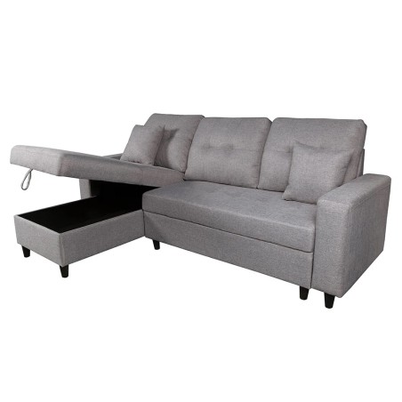 Sofá Chaiselongue Norman Gris