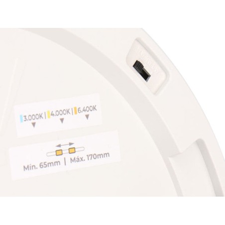 Downlight De Superfície Blanco