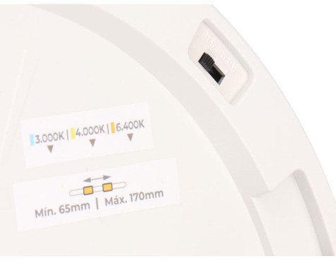 Downlight De Superfície Blanco