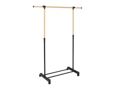 Perchero Ropa Extensible Icare Efecto Madera