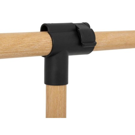Perchero Ropa Extensible Icare Efecto Madera