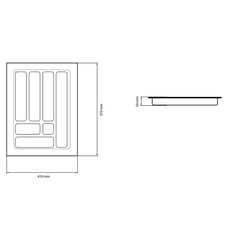Coberter Calaix De Cuina Gris