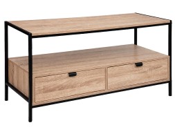 Mueble Tv Aliaj Madera Y Metal