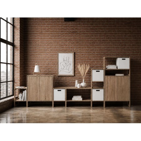 Caja Mdf Mix N' Modul Blanca