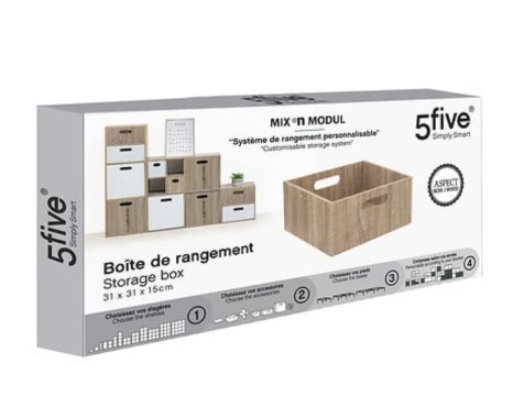 Caixa Mdf Mix N' Modul Natural