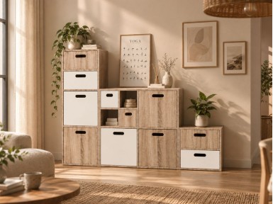 CAIXA MDF MIX N' MODUL NATURAL