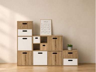 CAIXA MDF MIX N' MODUL BLANCA