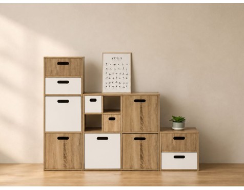 Caixa Mdf Mix N' Modul Blanca