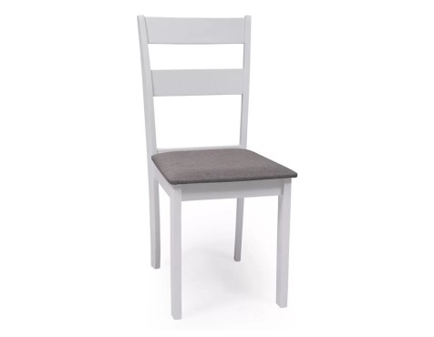 Silla Cocina Dallas Madera Blanca