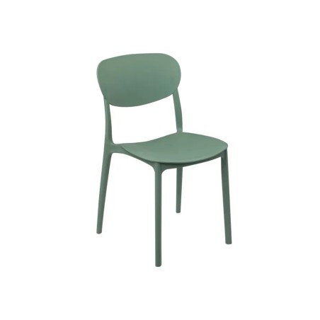 Silla Cocina Apilable Plástico Verde
