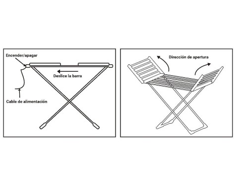 Estenedor Extensible Elèctric Alumini