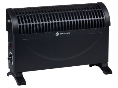 CONVECTOR ELÉCTRICO NEGRE