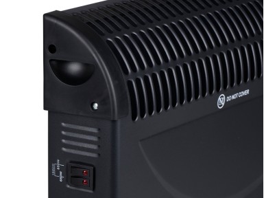 CONVECTOR ELÈCTRIC NEGRE