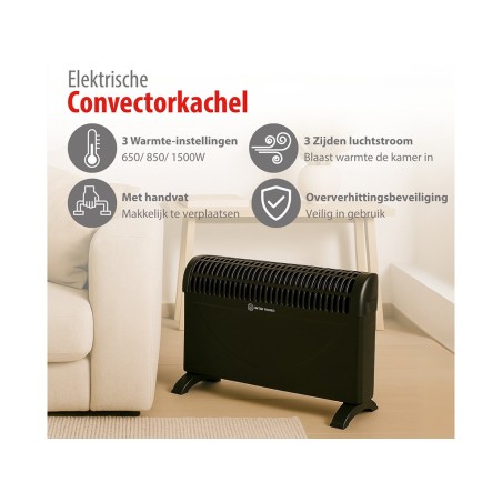 Convector Eléctrico Negre