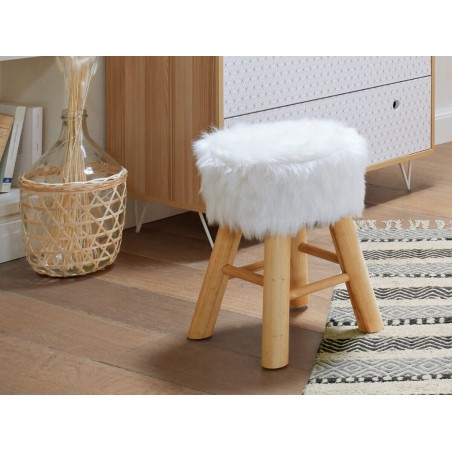 Puf Oslo Blanco