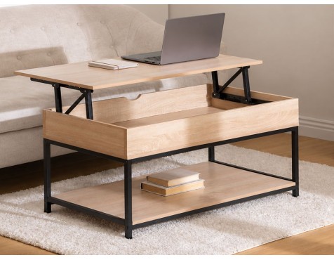 Mesa De Centro Elevable Aliaj