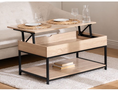 Mesa De Centro Elevable Aliaj