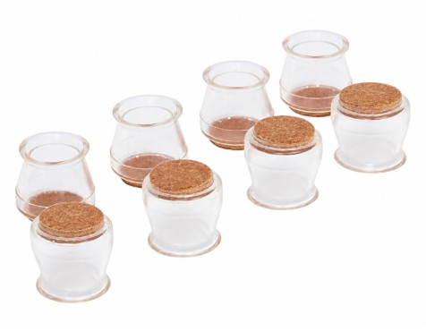 Joc 8 Protectors Per Cadires Transparent