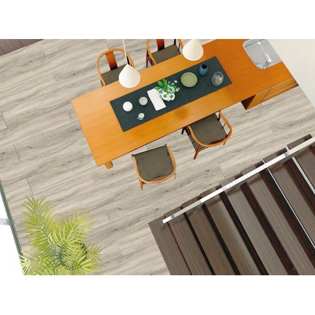 Suelo Vinílico Rígido Spc Clic Roble Alpino