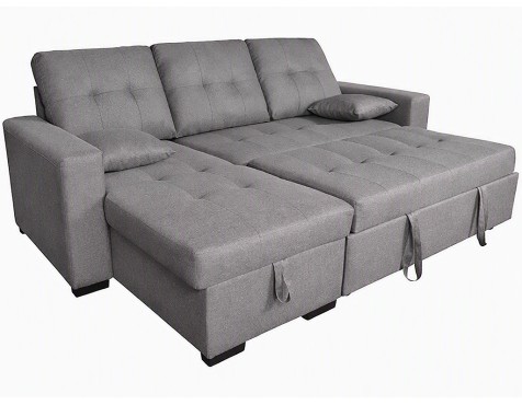 Sofà Chaiselongue Salem Gris