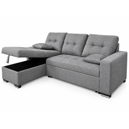 Sofà Chaiselongue Salem Gris