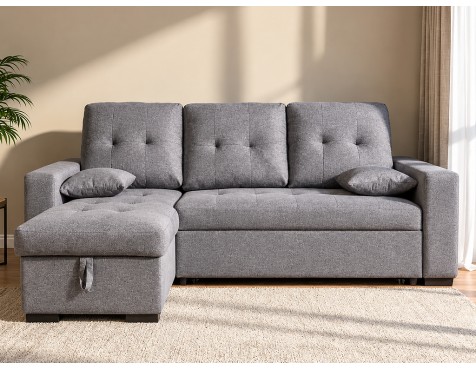 Sofà Chaiselongue Salem Gris